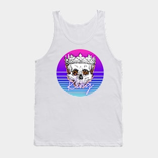 The king skull Tank Top